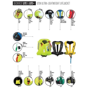 Spinlock Deckvest LITE+ 170N Life Jacket 