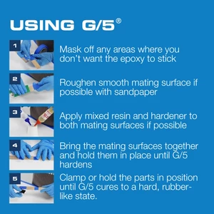 WEST SYSTEM® G5® 5-Minute Adhesive 200g 