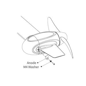ePropulsion Spirit 1.0 Plus/Evo Motor Anode