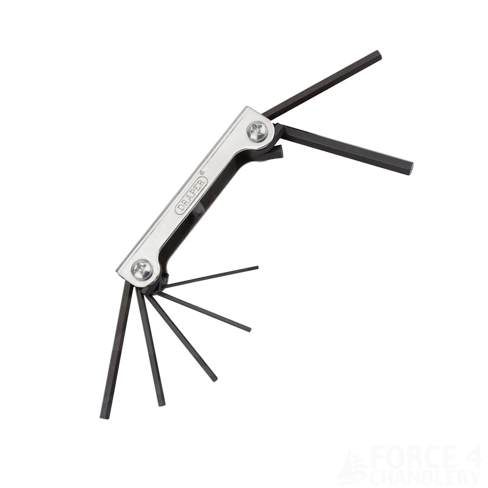 Folding Compact Hex Allen Key Set