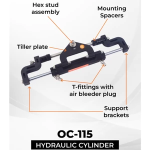 Multiflex Multisteer Outboard Engine Hydraulic Steering Kit 