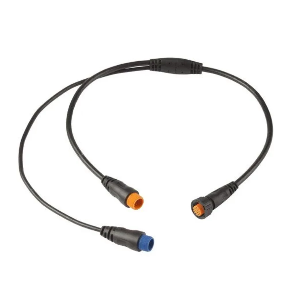 Y-cable (12pin transducer + 8-pin transducer to 12 pin Sounder)