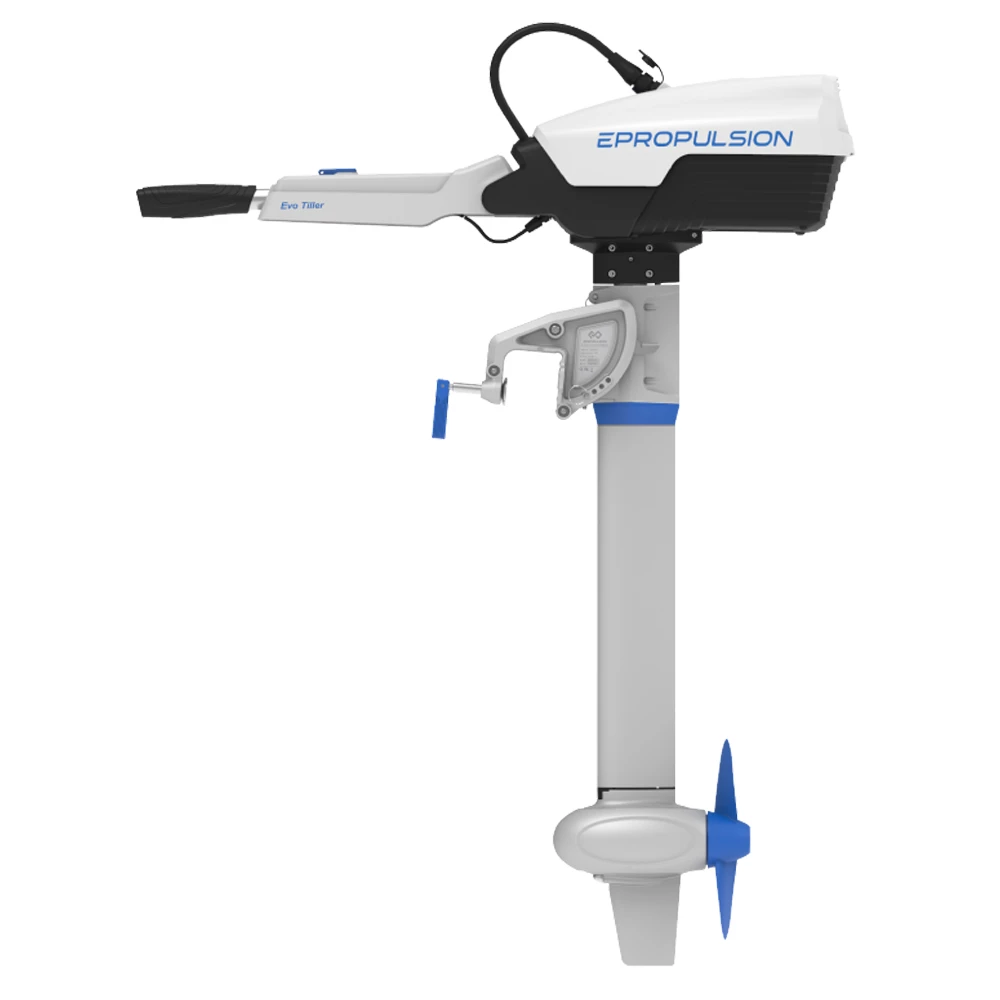 Spirit 1.0 Evo Shortshaft Electric Outboard With Battery And Tiller Package