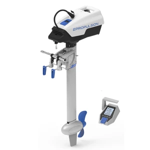 ePropulsion Spirit 1.0 Evo Remote Shortshaft Electric Outboard With Battery and Remote Package 