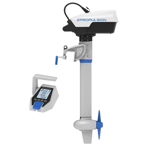 ePropulsion Spirit 1.0 Evo Remote Shortshaft Electric Outboard With Battery and Remote Package 