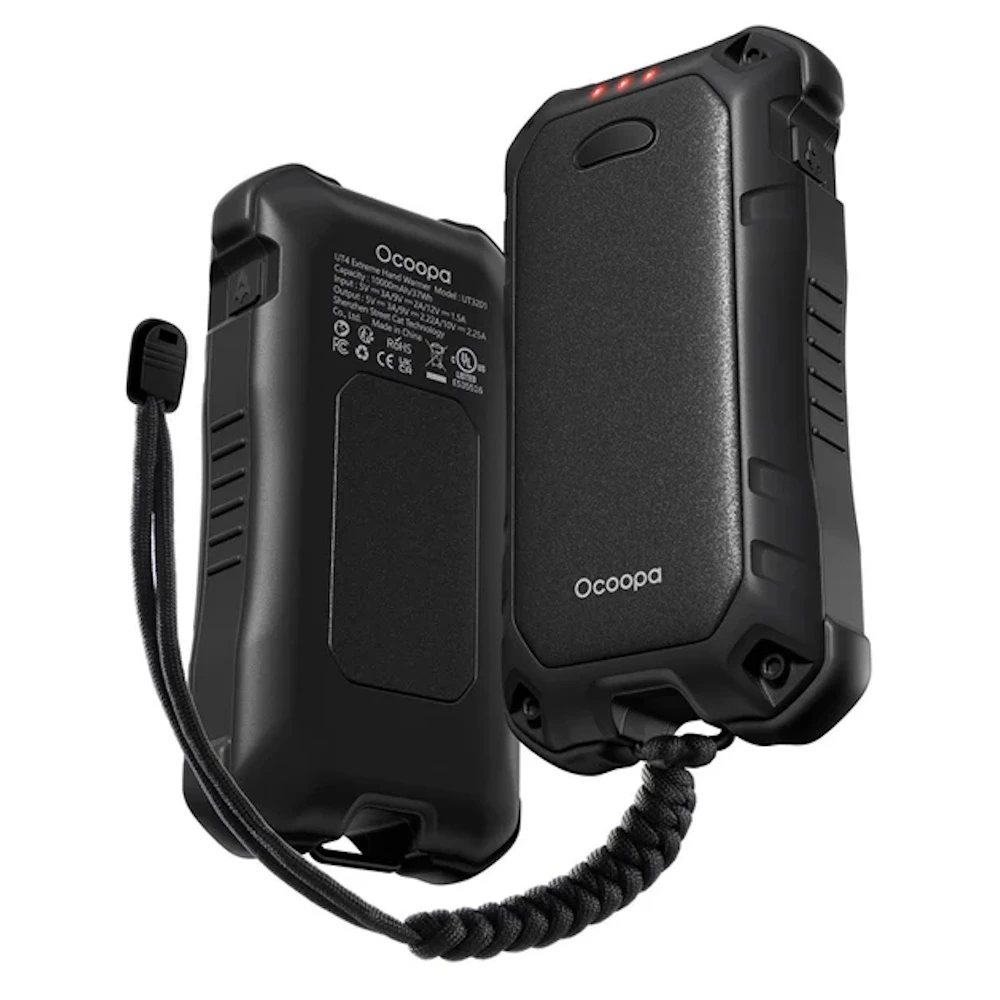 Ocoopa UT4 Extreme Rechargeable Hand Warmers, Torch & Power Pack (Pair) 