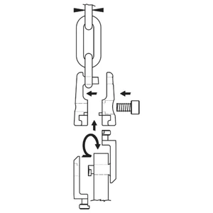 Kong Stainless Steel Anchor Swivel 