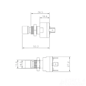 Osculati Safety Kill Switch & Kill Cord