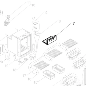 Dometic Freezer Compartment for NRX Fridges 