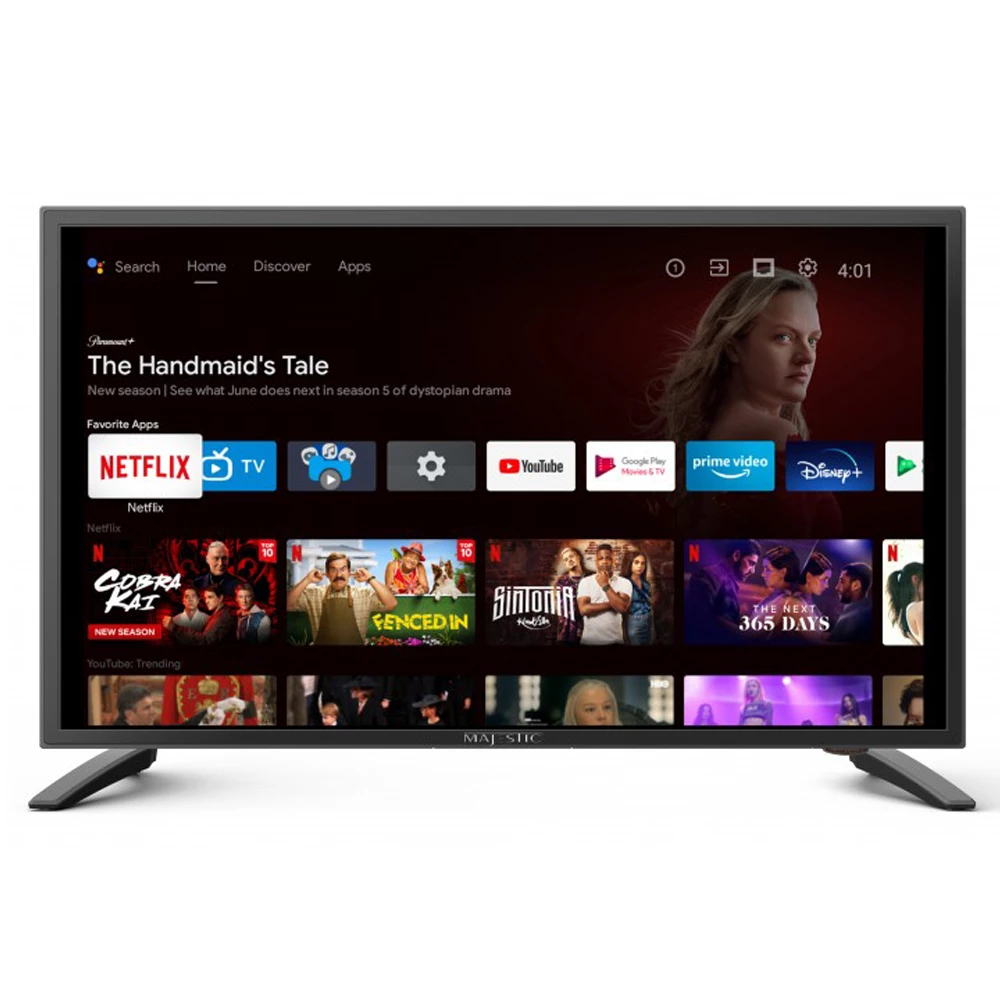 Majestic 12V Smart LED TV with DVD and Chromecast 