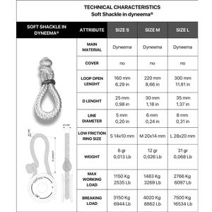 EasySea Dyneema Soft Shackle