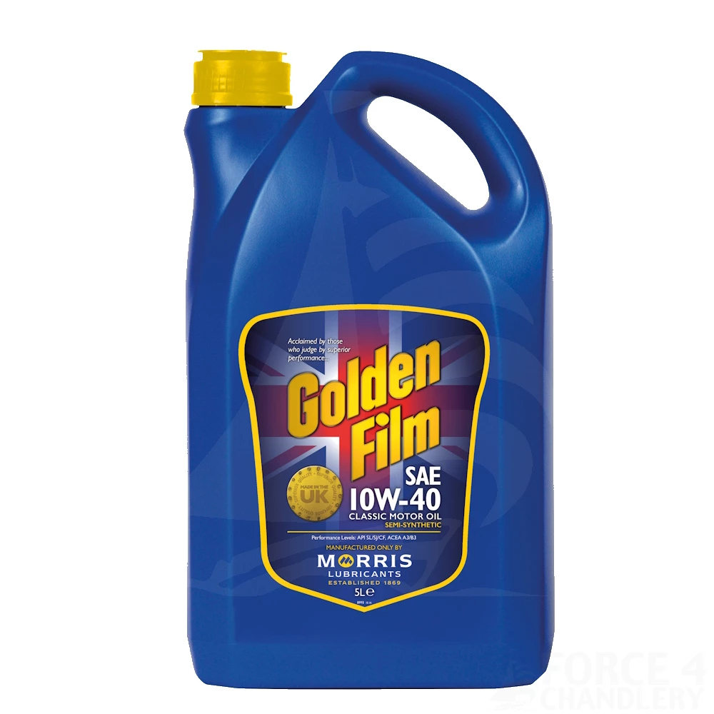 Morris Lubricants Golden Film 10W-40 Marine Engine Oil 5L