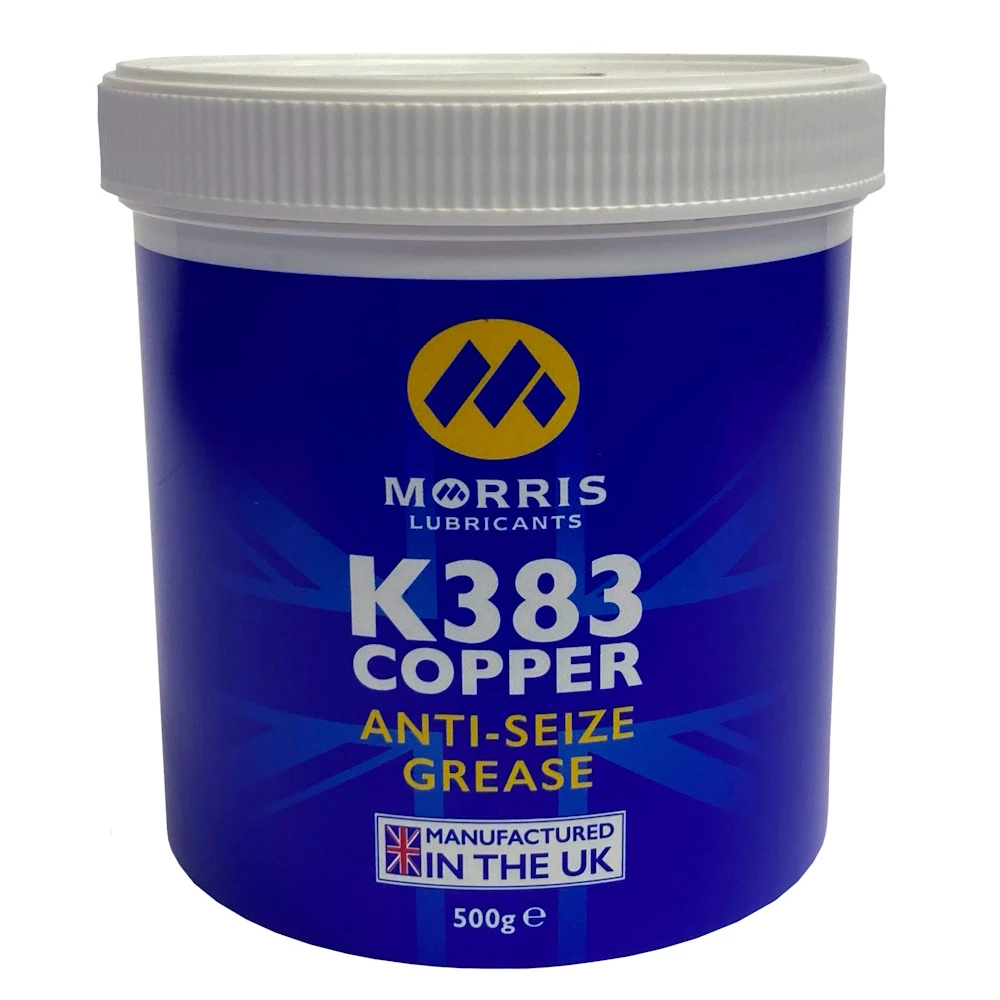 Morris Lubricants K383 Copper Anti-Seize Grease 500g
