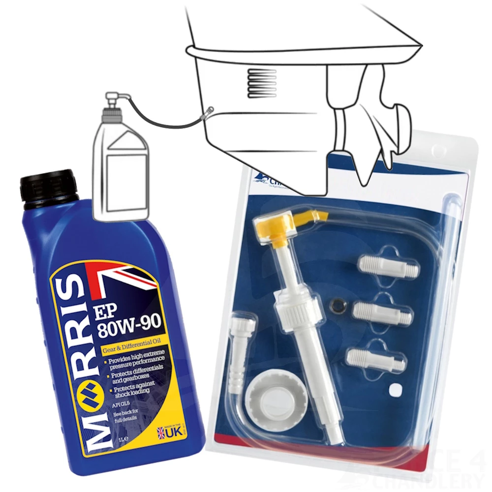 Force 4 Outboard Engine Gear Oil Change Kit