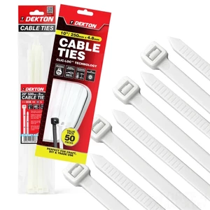 Dekton White Cable Ties 
