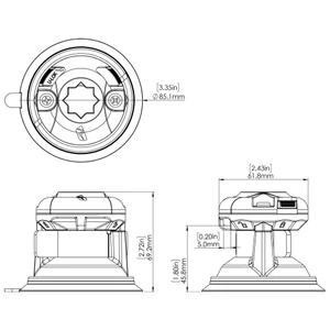 Railblaza Titan Grip Suction Mount