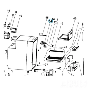 Dometic Lock for CRE Refrigerators