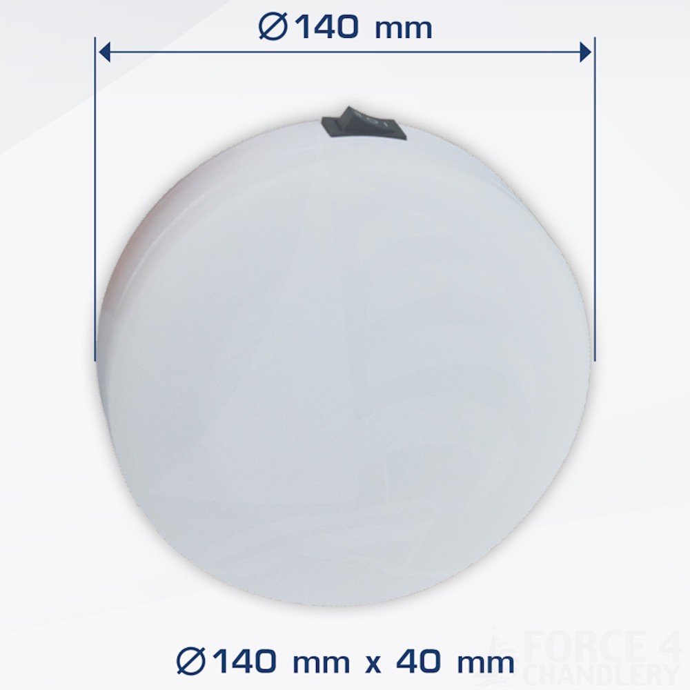 LED Dome Light - White/Red Switchable Light 