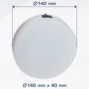 LED Dome Light - White/Red Switchable Light 