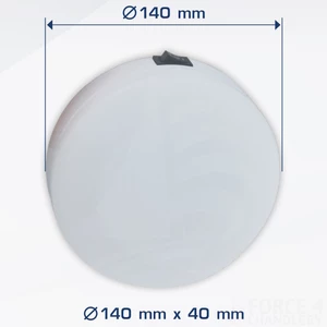 Force 4 LED Dome Light - White/Red Switchable Light 