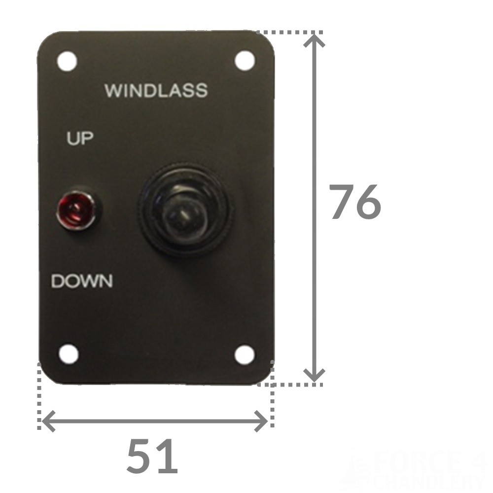 Windlass Up/Down Toggle Switch Panel 
