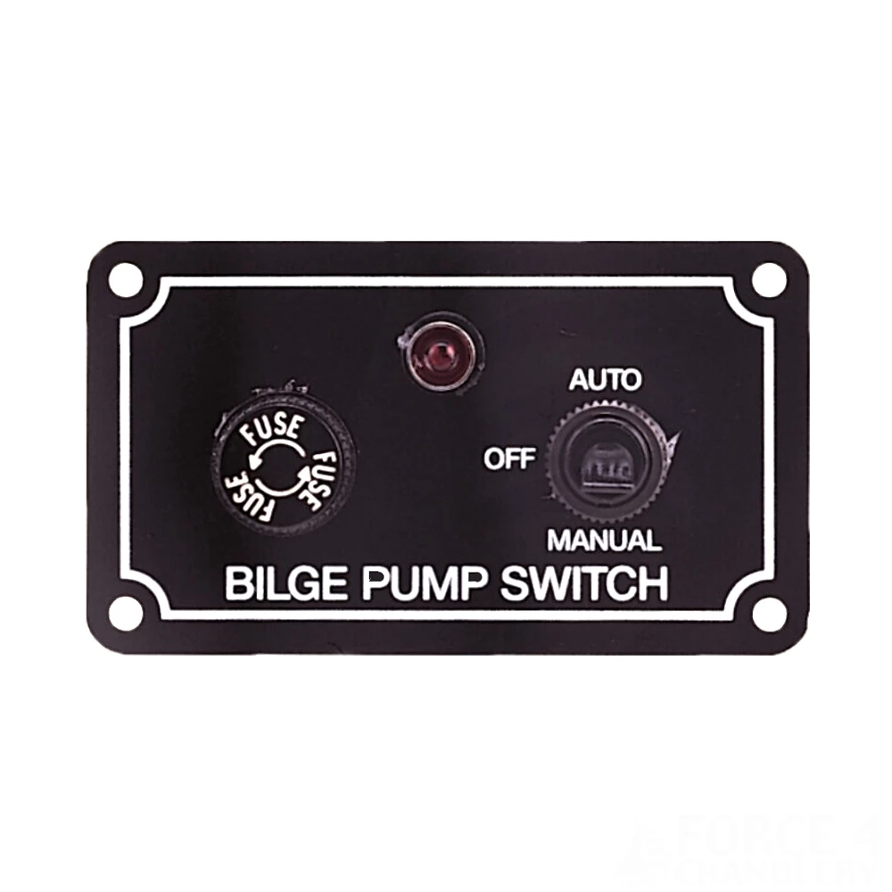 Force 4 Bilge Pump Switch Fused - Toggle