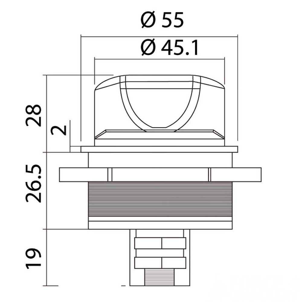 Compact Battery Isolation Switch 150A 