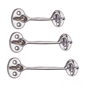 Force 4 Door Hook Chromed Brass 