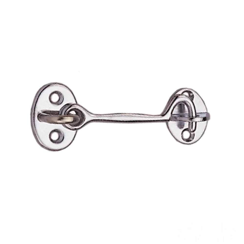 Door Hook Chromed Brass