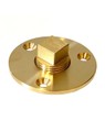 Brass Square Head Drain Bung and Socket