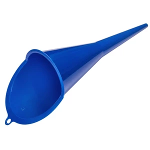Force 4 Long Neck Wide Plastic Funnel 465mm x 130mm 