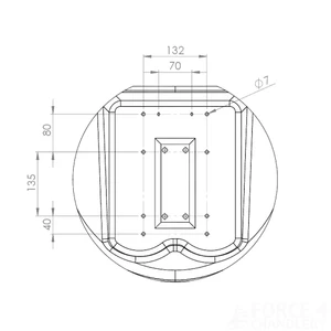 Osculati Bucket Seat with Cushions
