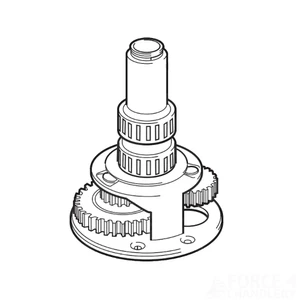 Lewmar 65 Evo Winch Centre Stem
