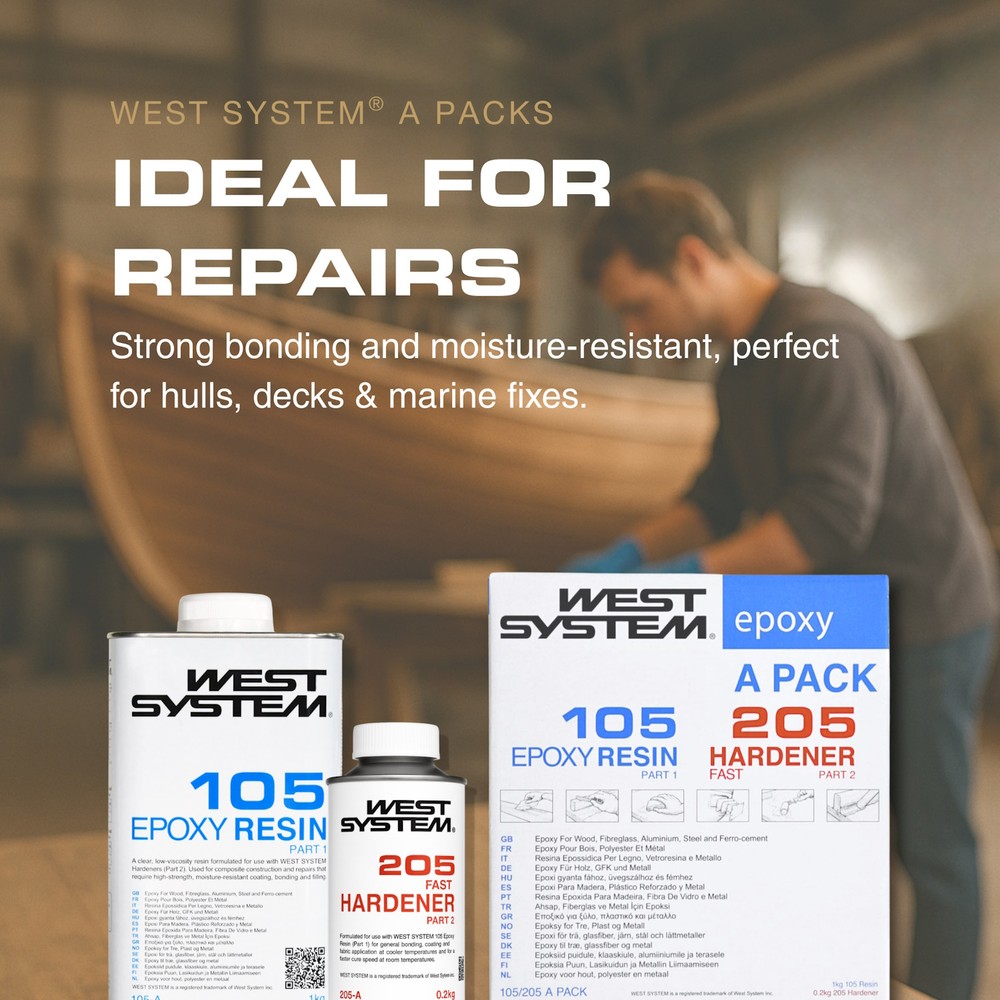 105 Epoxy Packs - 1.2kg 