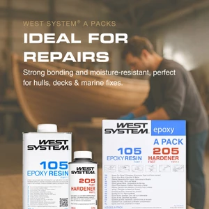 WEST SYSTEM® 105 Epoxy 'A' Packs - 1.2kg 