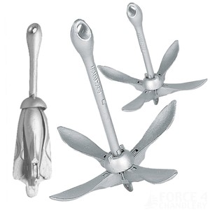 Folding Grapnel Anchor Galvanised 