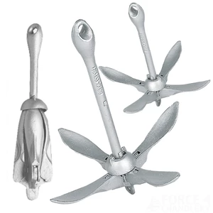 Force 4 Folding Grapnel Anchor Galvanised