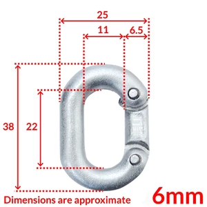Force 4 Galvanised Chain Link