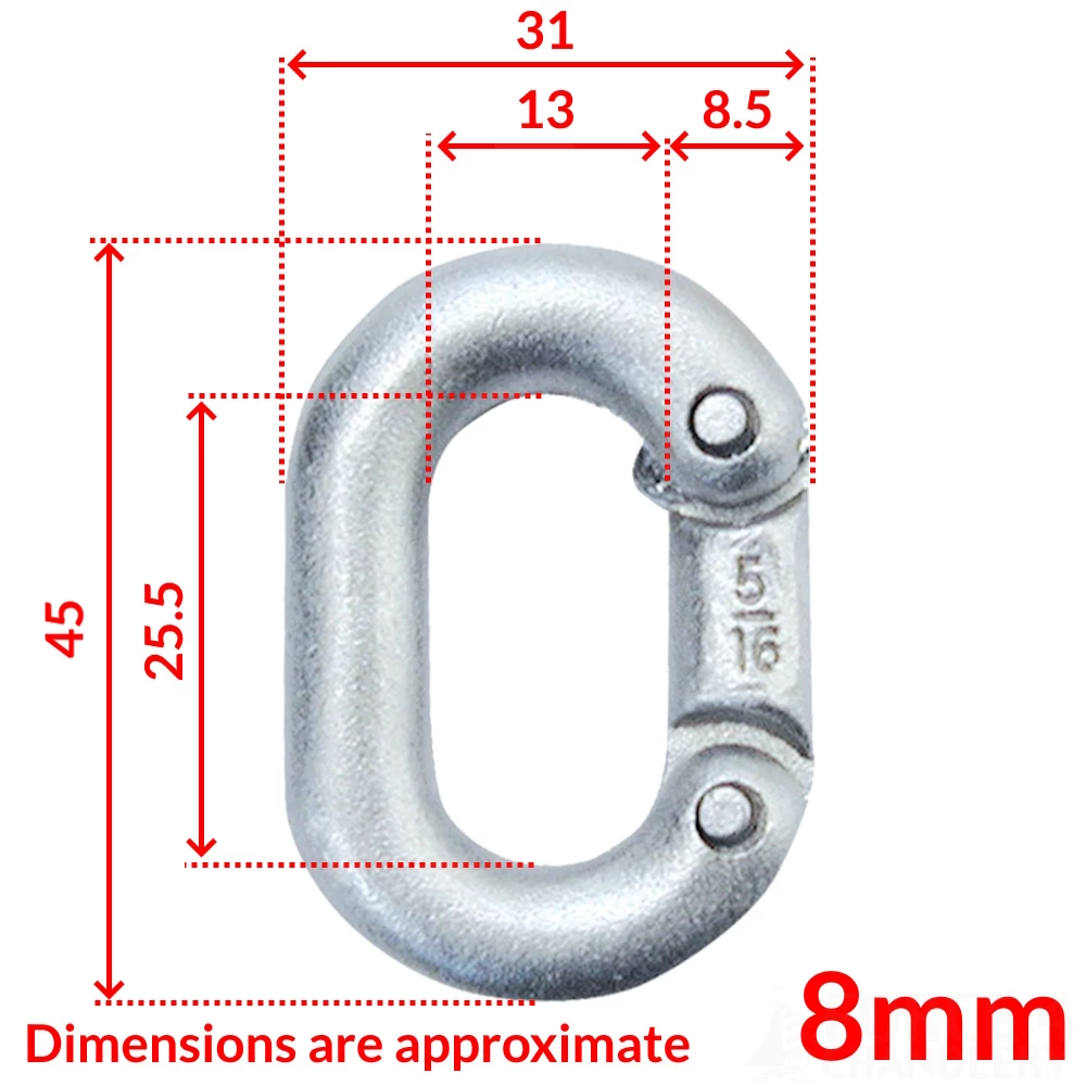 Force 4 Galvanised Chain Link