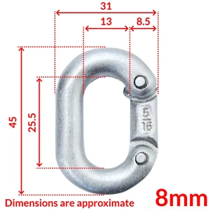 Force 4 Galvanised Chain Link