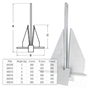 Danforth Style Anchor 