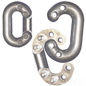 Osculati Stainless Steel Calibrated Chain Joining Links