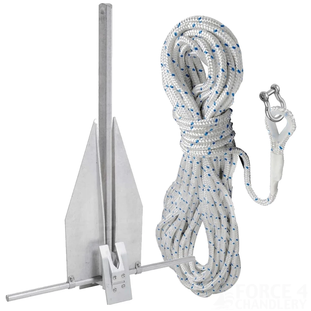 Force 4 Lightweight Anchor Kit - Boats up to 7m/20ft 