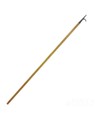 Wooden Boat Hook with Chromed Brass Head