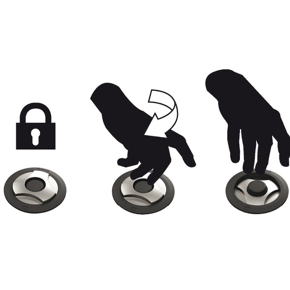 Locking Windlass Deck Foot Switch