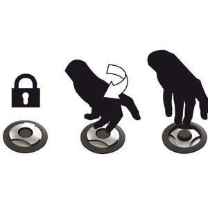 Osculati Locking Windlass Deck Foot Switch 