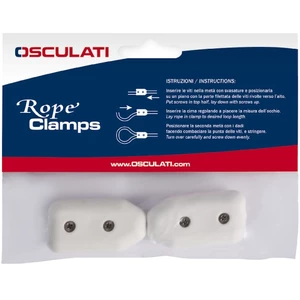 Osculati Rope Loop Clamps (2pk)