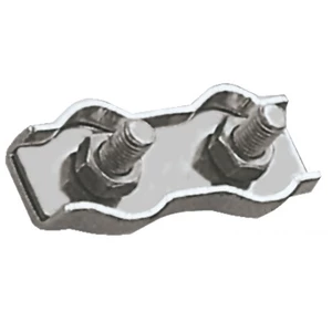 Osculati Double Wire Rope Clamps Stainless Steel 