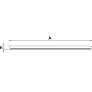 Osculati Deluxe Solid Stainless Steel Rubbing Strake 