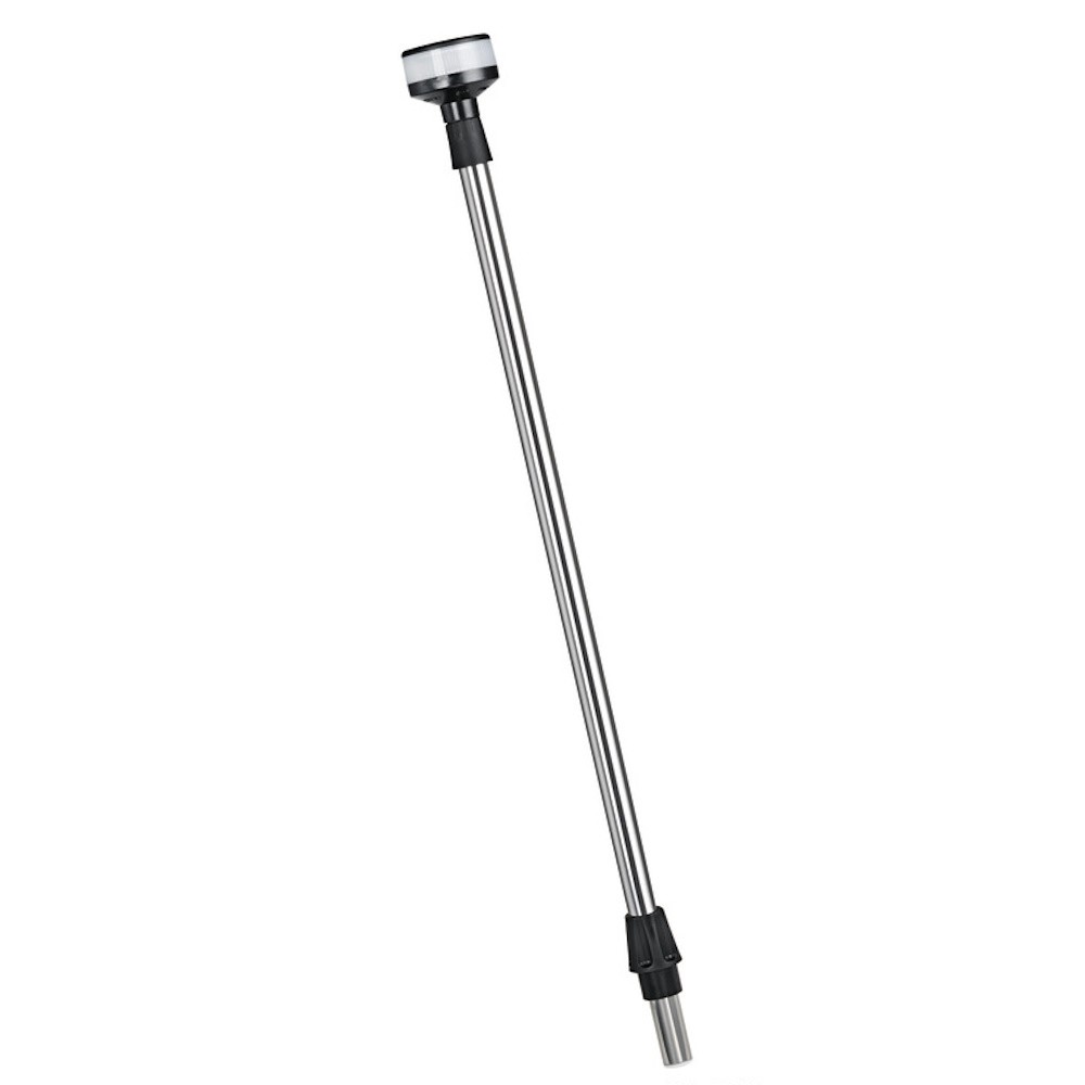 Telescopic All-Round White Pole Navigation Light - 70 to 120cm